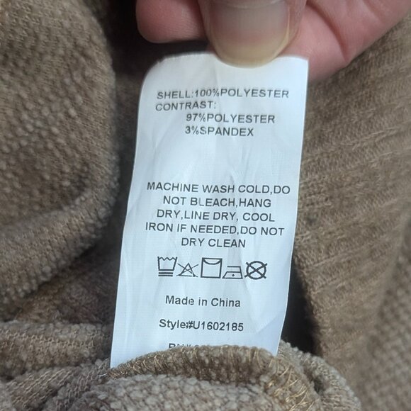 Suzanne Betro Size Small Caramel Colored Lace Up Sweater - Picture 9 of 15